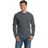Cotton 6 oz. Long-Sleeve T-Shirt (G240)(Dark Heather)