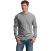 Cotton 6 oz. Long-Sleeve T-Shirt (G240)(Grey)