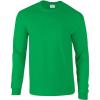 Cotton 6 oz. Long-Sleeve T-Shirt (G240)(Irish Green)