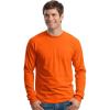Cotton 6 oz. Long-Sleeve T-Shirt (G240)(Orange)