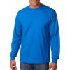 Cotton 6 oz. Long-Sleeve T-Shirt (G240)(Royal)