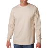 Cotton 6 oz. Long-Sleeve T-Shirt (G240)(Sand)