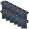 Gildan Adult DryBlend T-Shirt, Style G8000, Multipack,(Dark Heather (12-pack))