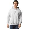Gildan Adult Fleece Hoodie Sweatshirt, Style G18500, Multipack(Ash (1-pack))