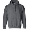 Gildan Adult Fleece Hoodie Sweatshirt, Style G18500, Multipack(Dark Heather)