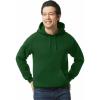 Gildan Adult Fleece Hoodie Sweatshirt, Style G18500, Multipack(Forest Green (1-pack))