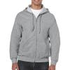 Gildan Adult Fleece Quarter-Zip Cadet Collar Sweatshirt, Style G18800(Sport Grey)