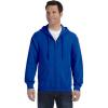 Gildan Adult Fleece Zip Hoodie Sweatshirt, Style G18600, Multipack(Royal Blue)