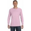 Gildan Adult Heavy Cotton Long Sleeve T-Shirt, Style G5400, 2-Pack(Light Pink)