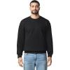 Gildan Adult Softstyle Crewneck Sweatshirt, Style GSF000(Black)