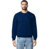 Gildan Adult Softstyle Crewneck Sweatshirt, Style GSF000(Navy)