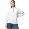 Gildan Adult Softstyle Hoodie Sweatshirt, Style GSF500(White)