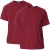 Gildan Adult Ultra Cotton T-Shirt, Style G2000, Multipack(Antique Cherry (2-pack))