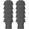 Gildan Adult Ultra Cotton T-Shirt, Style G2000, Multipack(Charcoal (10-pack))