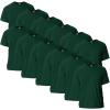 Gildan Adult Ultra Cotton T-Shirt, Style G2000, Multipack(Forest Green (12-pack))