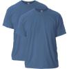 Gildan Adult Ultra Cotton T-Shirt, Style G2000, Multipack(Heather Indigo (2-pack))