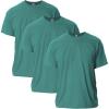 Gildan Adult Ultra Cotton T-Shirt, Style G2000, Multipack(Jade Dome (3-pack))