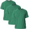 Gildan Adult Ultra Cotton T-Shirt, Style G2000, Multipack(Kelly Green (3-pack))