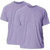 Gildan Adult Ultra Cotton T-Shirt, Style G2000, Multipack(Orchid (2-pack))