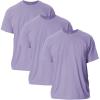 Gildan Adult Ultra Cotton T-Shirt, Style G2000, Multipack(Orchid (3-pack))
