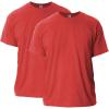 Gildan Adult Ultra Cotton T-Shirt, Style G2000, Multipack(Red (2-pack))