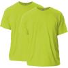 Gildan Adult Ultra Cotton T-Shirt, Style G2000, Multipack(Safety Green (2-pack))