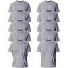 Gildan Adult Ultra Cotton T-Shirt, Style G2000, Multipack(Sport Grey (10-pack))