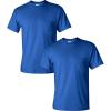 Gildan Adult Ultra Cotton T-Shirt with Pocket, Style G2300, 2-Pack(Royal)