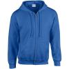 Gildan Fleece Zip Hoodie Sweatshirt, Style G18600, Multipack(Royal)