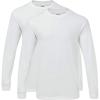 Gildan Hammer Adult Long Sleeve T-Shirt, 2-Pack, Style GH400(White (2-pack))
