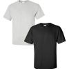 Gildan Hammer Adult T-Shirt, 2-Pack, Style GH000((1) Ash + (1) Black)