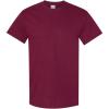 Gildan Hammer Adult T-Shirt, 2-Pack, Style GH000((1) Maroon + (1) Sport Grey)