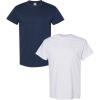 Gildan Hammer Adult T-Shirt, 2-Pack, Style GH000((1) Navy + (1) Ash)