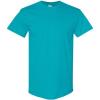 Gildan Hammer Adult T-Shirt, 2-Pack, Style GH000((1) Tropical Blue + (1) Maroon)