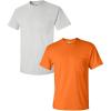 Gildan Hammer Adult T-Shirt, 2-Pack, Style GH000(Ash/Safetyorange)