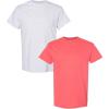 Gildan Hammer Adult T-Shirt, 2-Pack, Style GH000(Ash-coral)