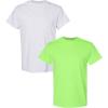 Gildan Hammer Adult T-Shirt, 2-Pack, Style GH000(Ash-neon)