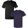 Gildan Hammer Adult T-Shirt, 2-Pack, Style GH000(Black + Blackberry)