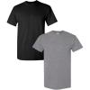 Gildan Hammer Adult T-Shirt, 2-Pack, Style GH000(Black-graphite)