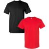 Gildan Hammer Adult T-Shirt, 2-Pack, Style GH000(Black-red)