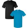 Gildan Hammer Adult T-Shirt, 2-Pack, Style GH000(Black-sapphire)