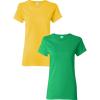 Gildan Hammer Adult T-Shirt, 2-Pack, Style GH000(Daisy/Irish Green)