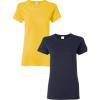Gildan Hammer Adult T-Shirt, 2-Pack, Style GH000(Daisy/Navy)