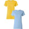 Gildan Hammer Adult T-Shirt, 2-Pack, Style GH000(Daisy-lightblue)