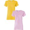 Gildan Hammer Adult T-Shirt, 2-Pack, Style GH000(Daisy-lightpink)