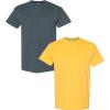 Gildan Hammer Adult T-Shirt, 2-Pack, Style GH000(Dark Heather-daisy)