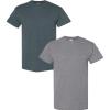 Gildan Hammer Adult T-Shirt, 2-Pack, Style GH000(Dark Heather-graphite)