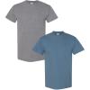 Gildan Hammer Adult T-Shirt, 2-Pack, Style GH000(Graphite-indigo)
