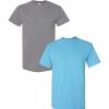 Gildan Hammer Adult T-Shirt, 2-Pack, Style GH000(Graphite-sky)