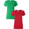 Gildan Hammer Adult T-Shirt, 2-Pack, Style GH000(Irish Green/Red)